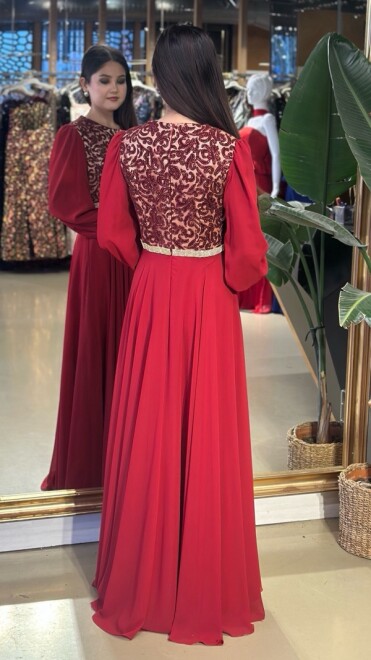 Şifon Abiye 95050 - 156