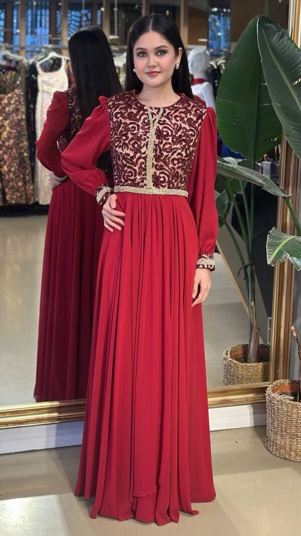 Şifon Abiye 95050 - 57